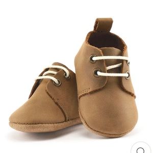 PIPER FINN - BROWN - LOW TOP OXFORDS - SOFT SOLE - SIZE 3